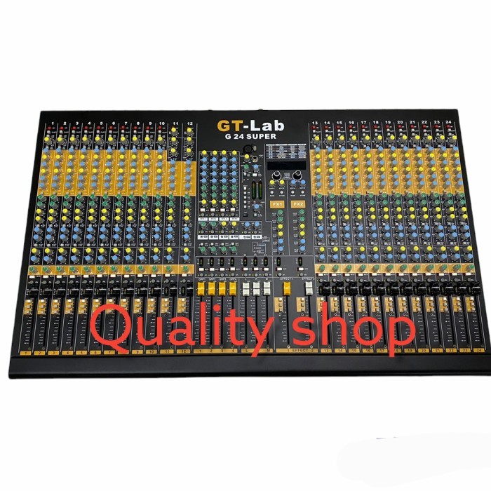 Mixer Audio GT Lab 24 Channel G24 G 24 SUPER Series Original By RDW