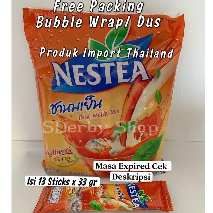 

READY STOCK NESTEA THAI MILK TEA THAILAND THAITEA INSTAN - LEMON 15STIK !!!!!