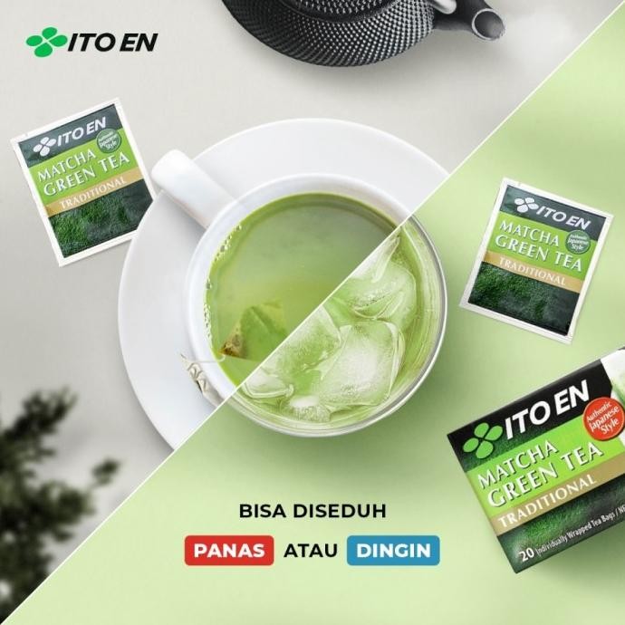 

READY STOCK ITO EN TEH CELUP MATCHA JASMINE GREEN TEA 1 PACK ISI 20 PCS !!!!!