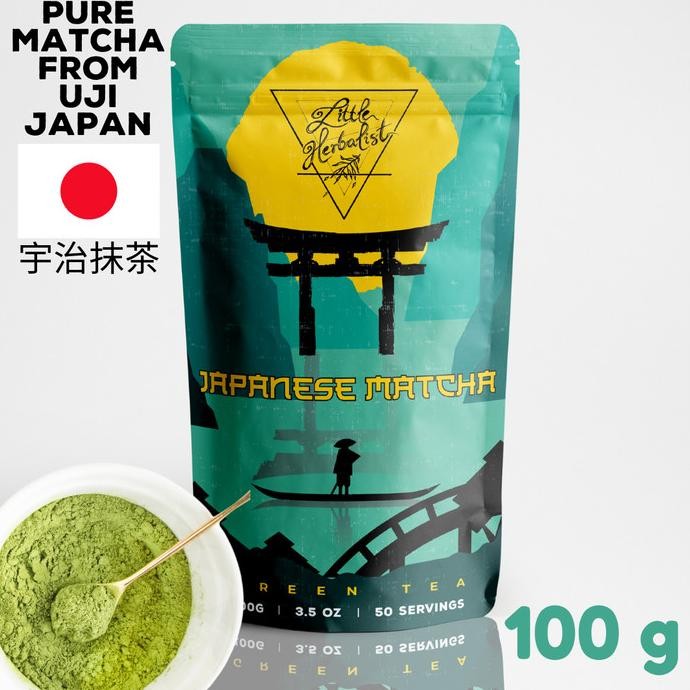 

NEW PRODUK PURE PREMIUM JAPANESE MATCHA 100 GRAMS - GREEN TEA POWDER !!!!!