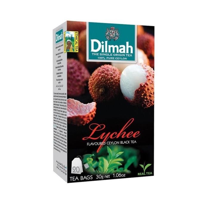 

BIG SALE TEH DILMAH NO ENVELOPE 20 SACHET LYCHEE !!!!!