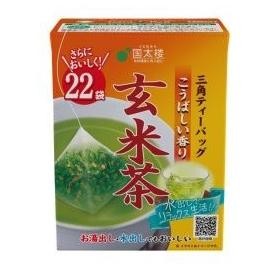 

NEW PRODUK KUNITARO GENMAICHA TRIANGLE TEA BAG / TEH HIJAU CELUP JEPANG 22'S PACK !!!!!