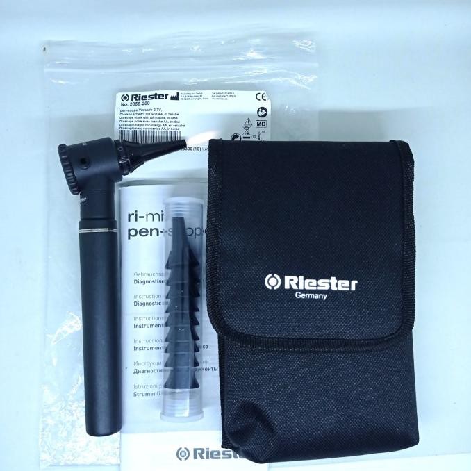 Otoskop Otoscope Riester Alat Periksa Telinga Original Germany