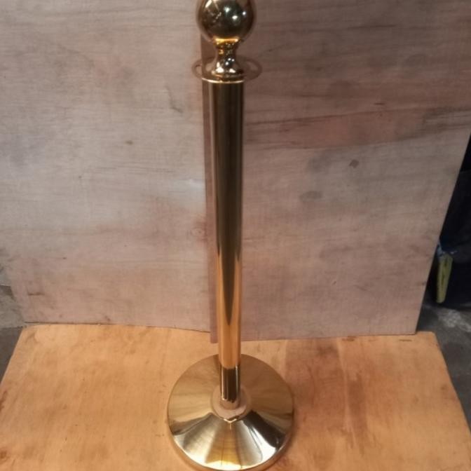 

Baru | Tiang Antrian Bulat Tinggi 95Cm / Tiang Pembatas / Tiang Antrian