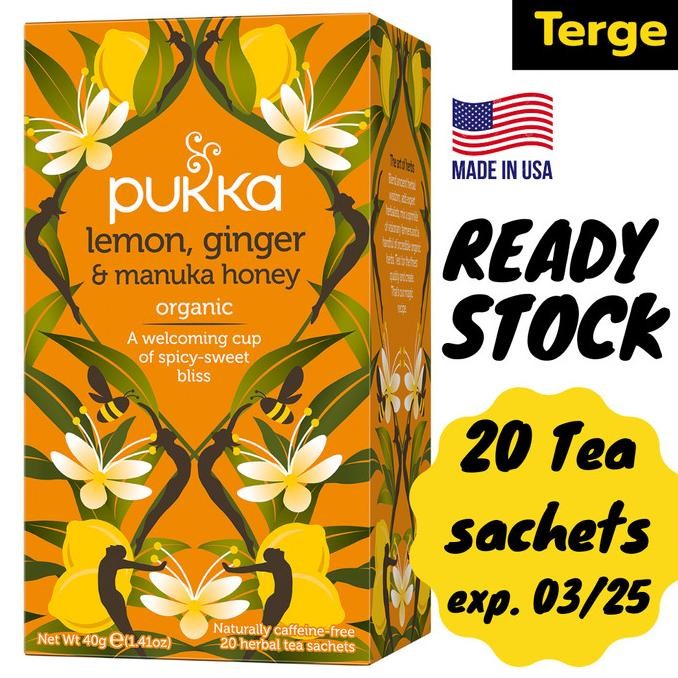 

BIG SALE TEH PUKKA HERBS VARIOUS FLAVOR ANEKA RASA 20 HERBAL TEA SACHETS !!!!!