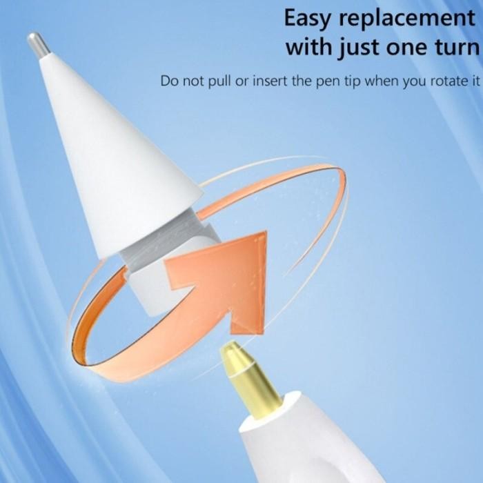 

Metal Replacement Tip Nib For Apple Pencil Gen 1 2