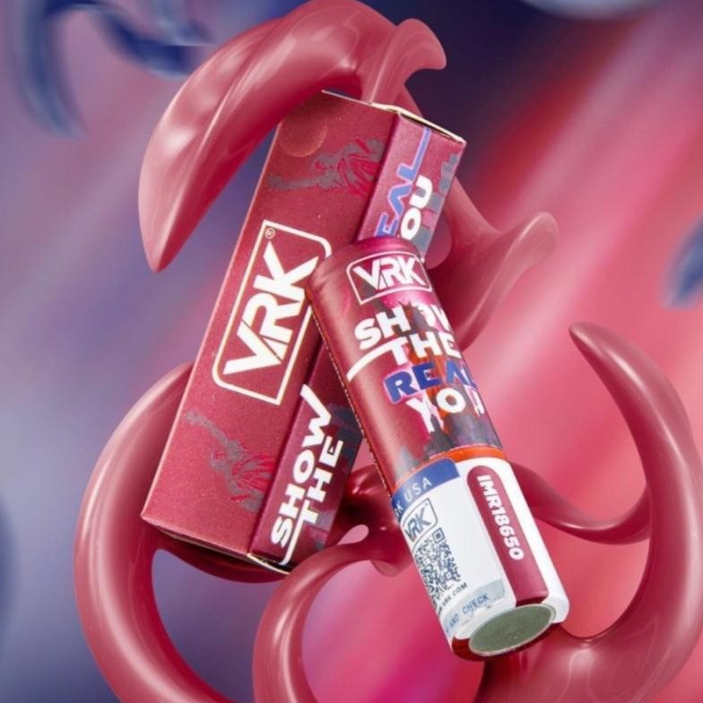 Berkualitas Baterai 18650 Vrk Merah 2500Mah Original