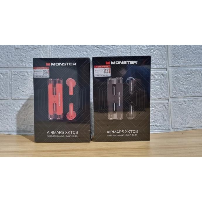 PROMO Monster XKT08 Wireless Bluetooth Headset Earbuds TWS Airmars XKT08
