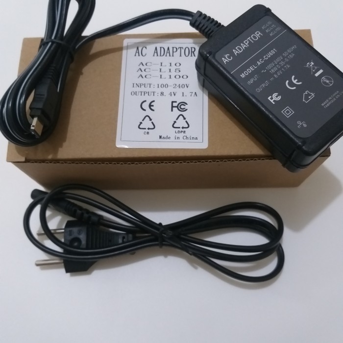 Adaptor Charger Sony Hxr-Mc2500, Mc1500, Nx100, Nx200