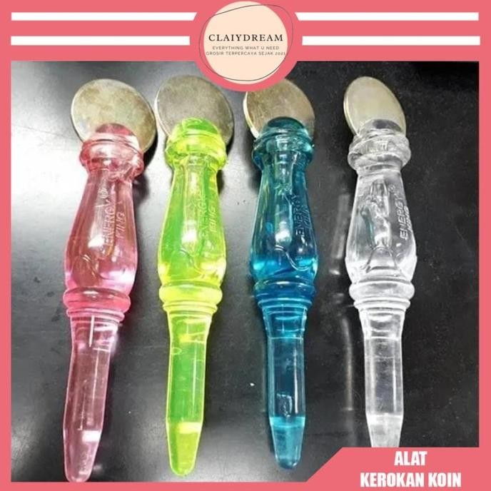

[Per Pcs] ~Claiydream~ Kerokan Koin 2In1 Kerokan Koin Multifungsi Pijat Refleksi