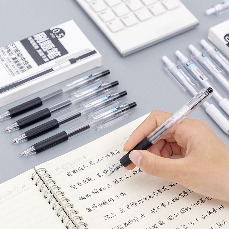 

COBA MOKA 1 SET ISI 6PCS PULPEN GEL MEKANIK POLOS / BALLP MEKANIK MKP29 P2