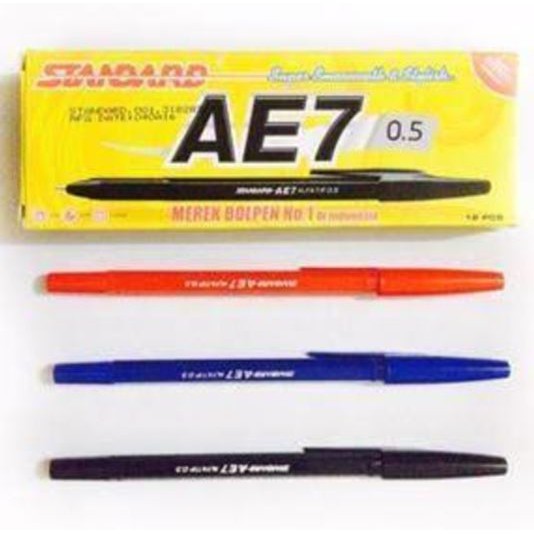 

DISKON PULPEN STANDARD AE7 / PEN BOLPOIN STANDART AE-7 (12 PCS) CE1