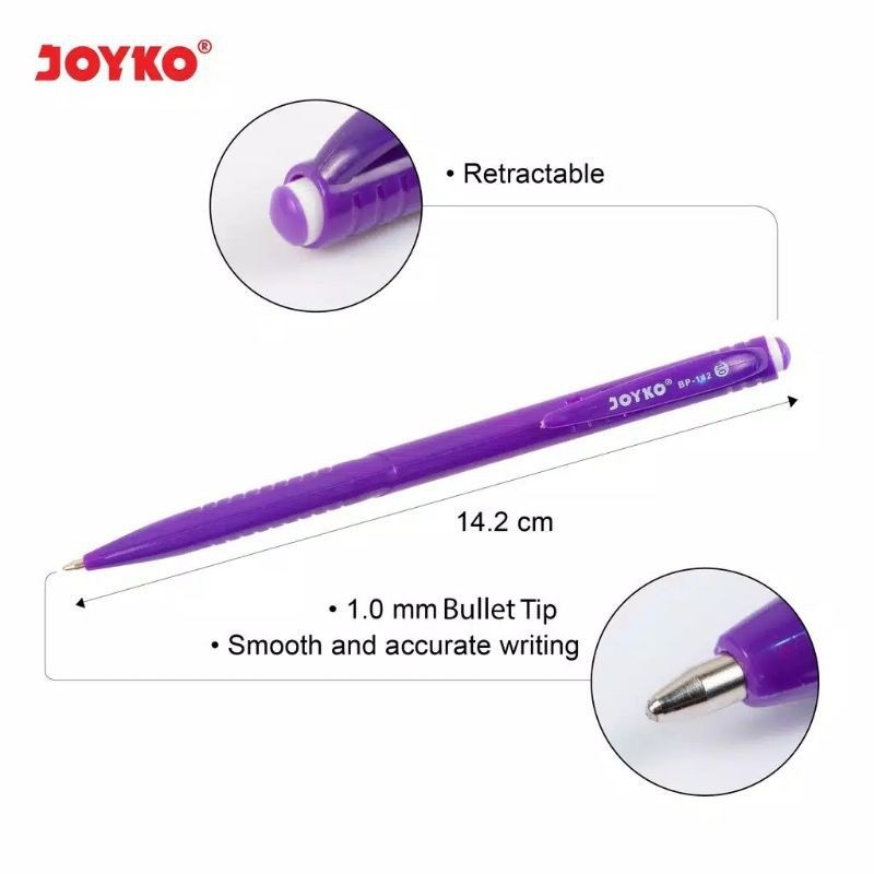 

PROMO TERBARU JOYKO BALLPEN BP-142 (12 PCS) NE2