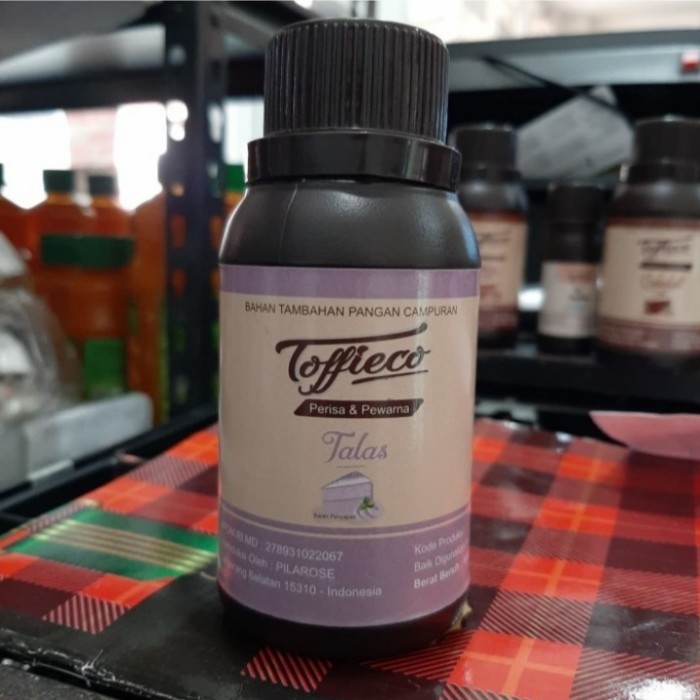 

TOFFIECO PASTA TARO/TALAS 100GR, PASTA CAIR AMAN U/ MAKANAN, MINUMAN.