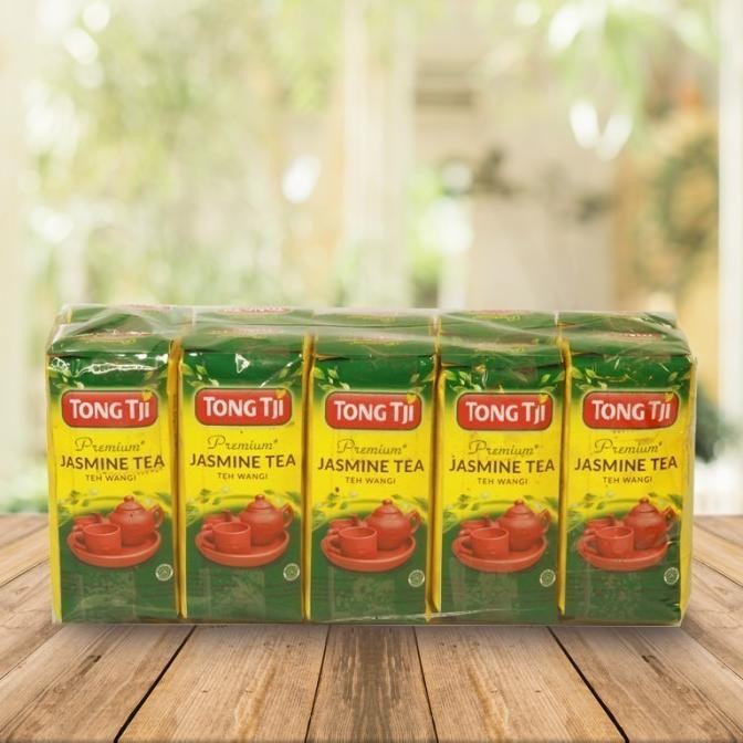 

TERBARU TONG TJI PREMIUM JASMINE TEA TEH SEDUH PER BAL ISI 100 PACK @50GRAM !!!!!