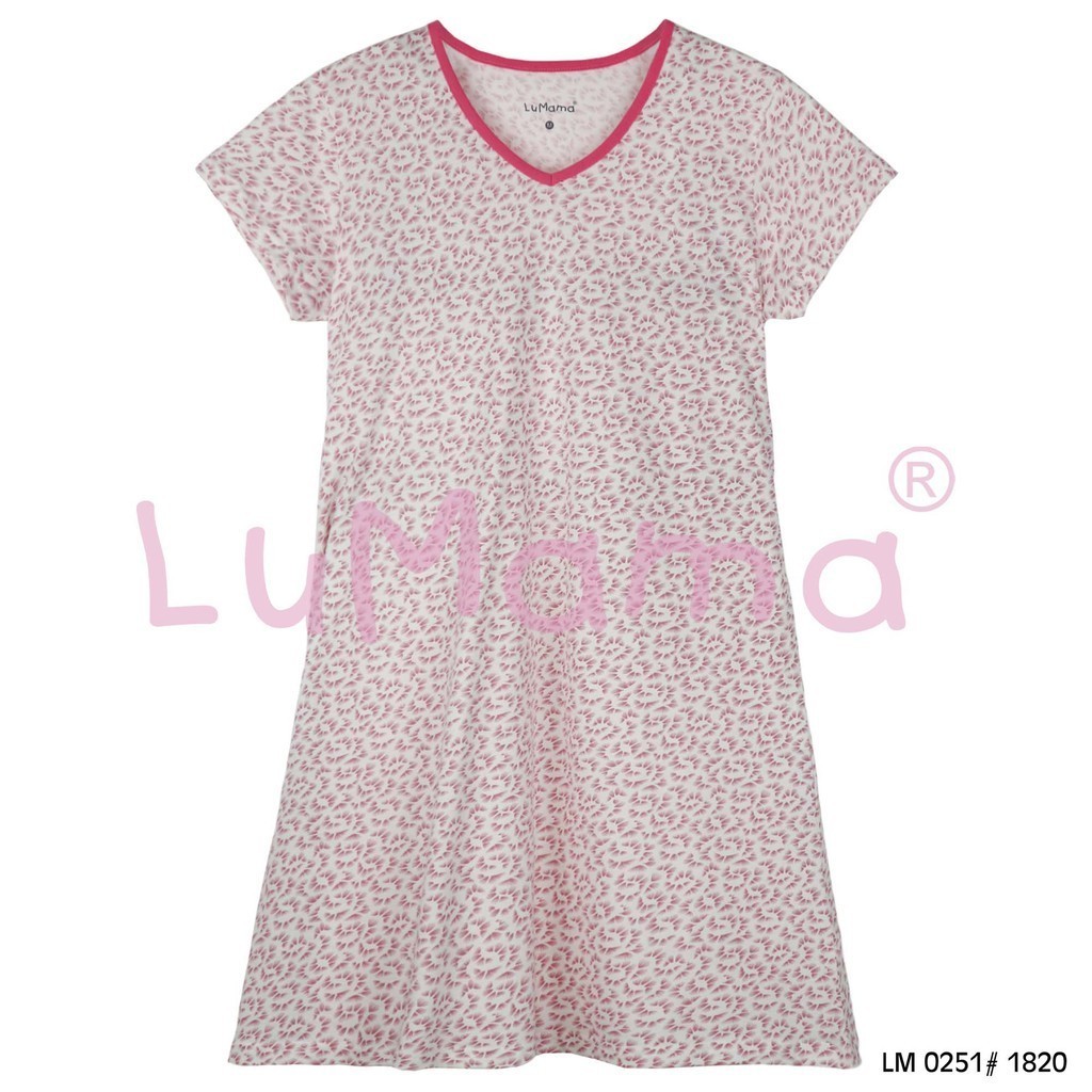 LuMama Baju Tidur Wanita Daster Motif / LM0251 1820