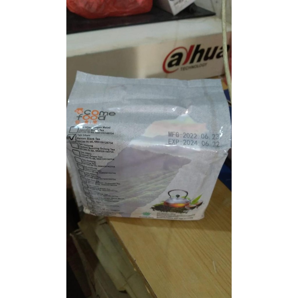 

TERBARU COME FOOD BLACK TEA / TEH HITAM KERING BUBBLE DRINK - ASSAM BLACK TEA !!!!!