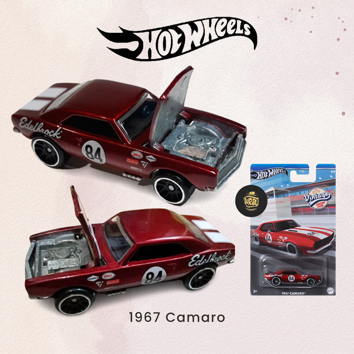 Hot Wheels Camaro Vintage 1967 Racing Club