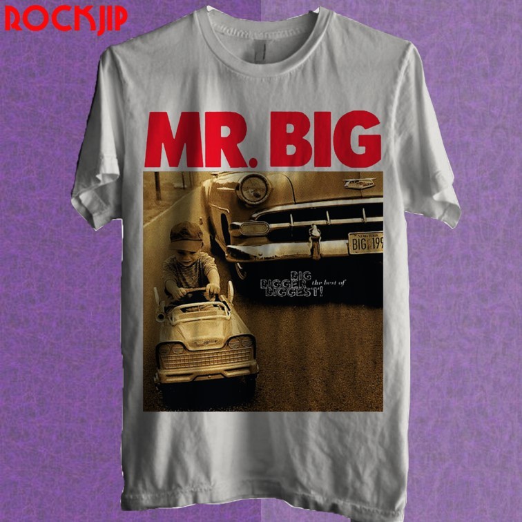 Jual Kaos Baju Distro Musik Band Rock Punk Indie Metal Pria Wanita Metal Mr Big 8