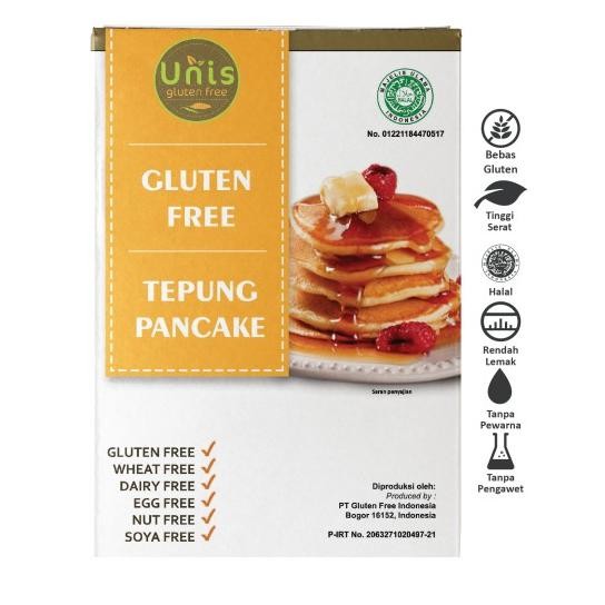 

Unis Gluten Free, Tepung Preks Pancake Gluten Free (500Gr)
