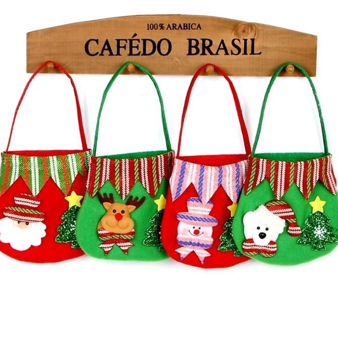 

Tas Permen Natal Santa Souvenir Bag Murah Kado Christmas Gift Grosir