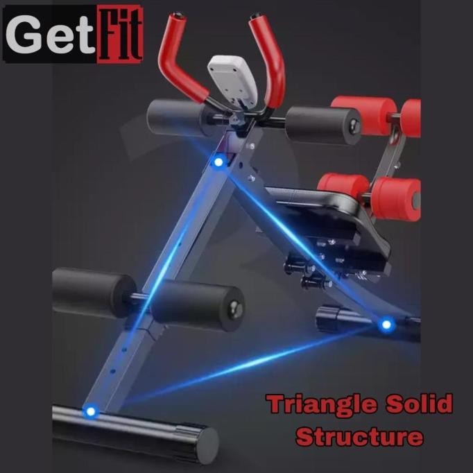 Ab Coaster /Sit Up Bench /Double Slide Roller /Adjustable Bench Press