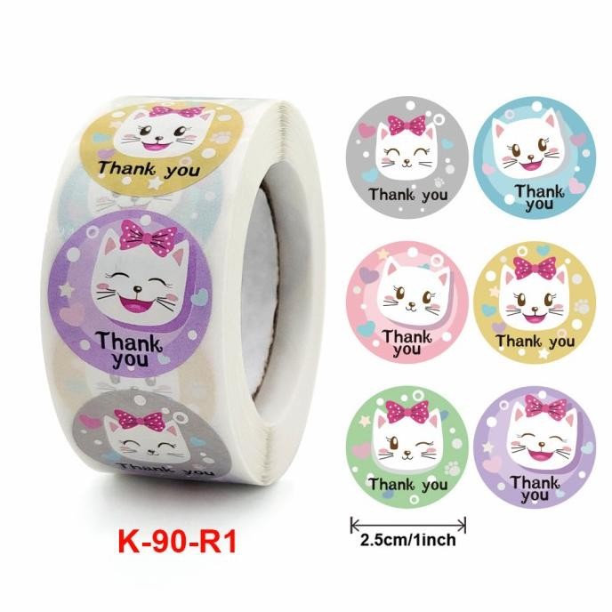 

Stiker Thank You Kitty Lucu Cutting Sticker Thank You Kucing Lucu Sale
