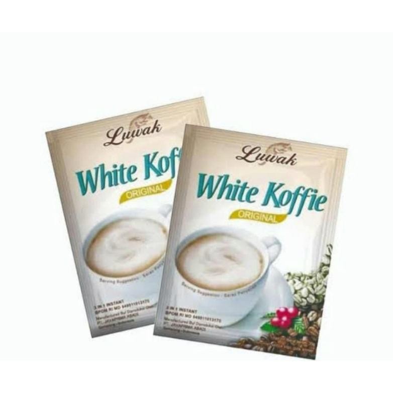 

PPROMO GILA LUWAK WHITE KOFFIE COFFEE ORIGINAL 20GR X 1 PCS AB-003