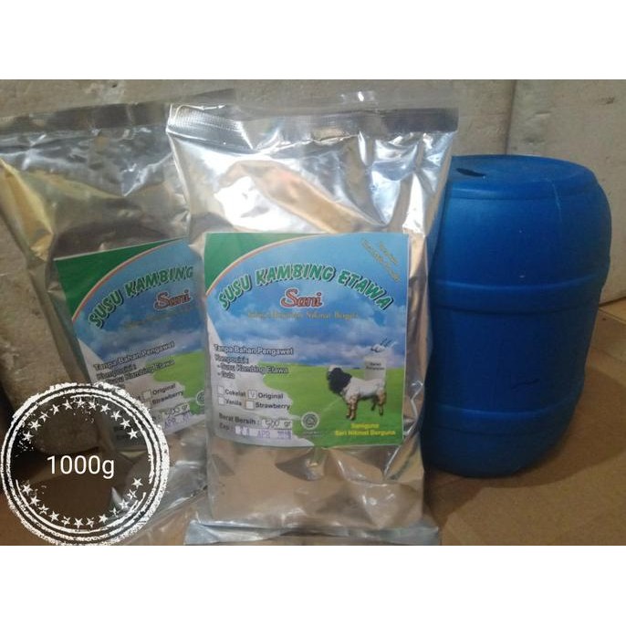 

SUSU KAMBING ETAWA BUBUK GRADE 1 ALUMUNIUM FOIL 1000G ORIGINAL DAN TERPERCAYA