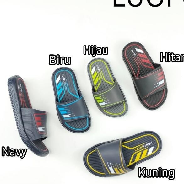 E6168H-E19K Luofu Jelly Sandal Anak Karet Sendal Selop