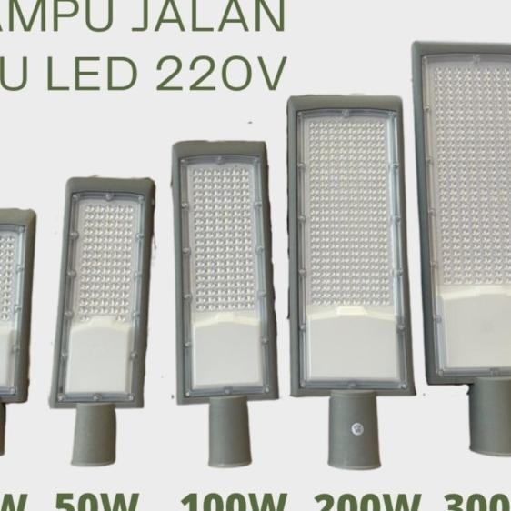 Lampu Jalan Pju Led 30W 50W 100W 200W 300W Watt Led 220V Pju Led 220V