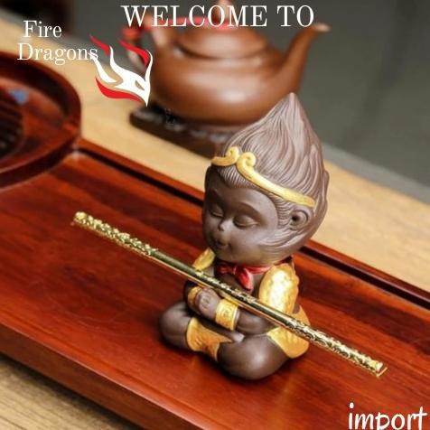 Patung Sun Go Kong Kera Sakti Miniatur Sun Wo Kong Emas Monkey King