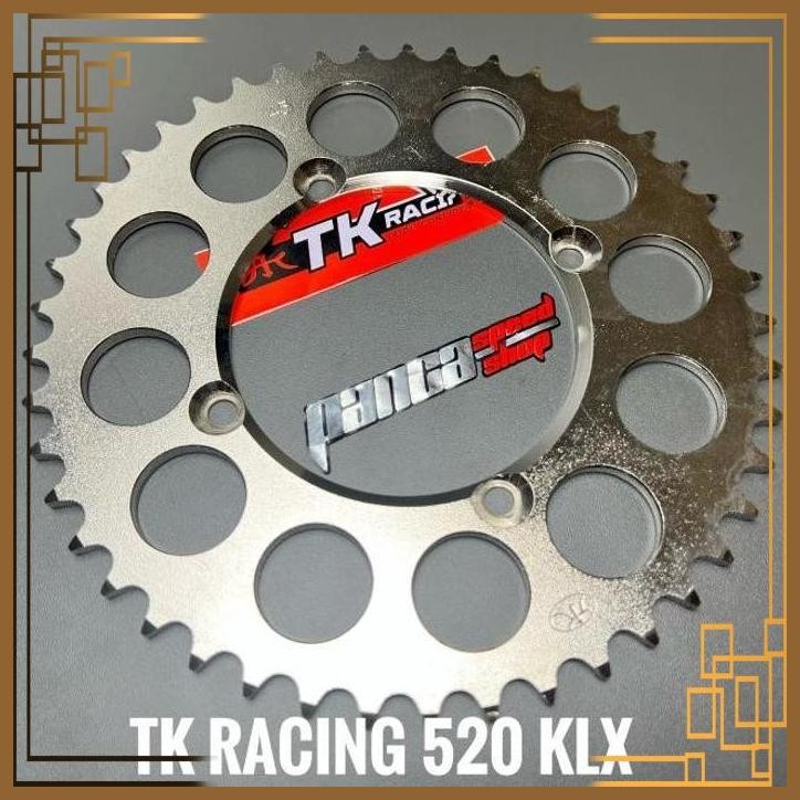 [PSS] GEAR BELAKANG TK KLX 150 TEBAL 520 UK 45 46 47 48 49T