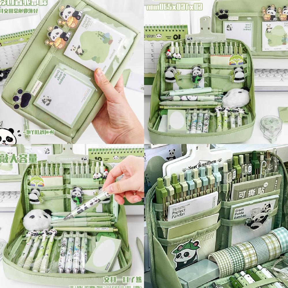 

PROMO THTO 12 Layer Tas Tempat Pensil Case Pouch Anak Sekolah Transparan Kapasitas Besar Stationery Kantor A020 TT60