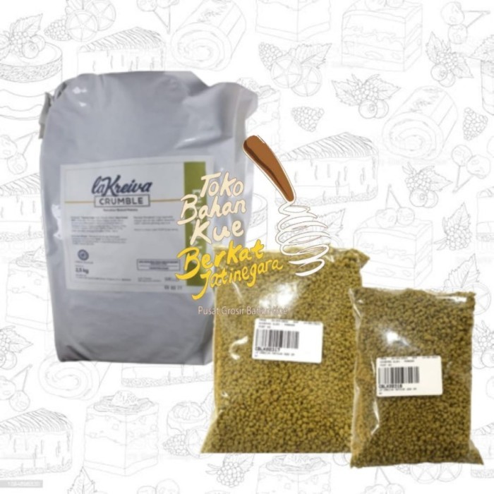 

LA KREIVA CRUMB 1 KG REPACK /BISKUIT REMPAH