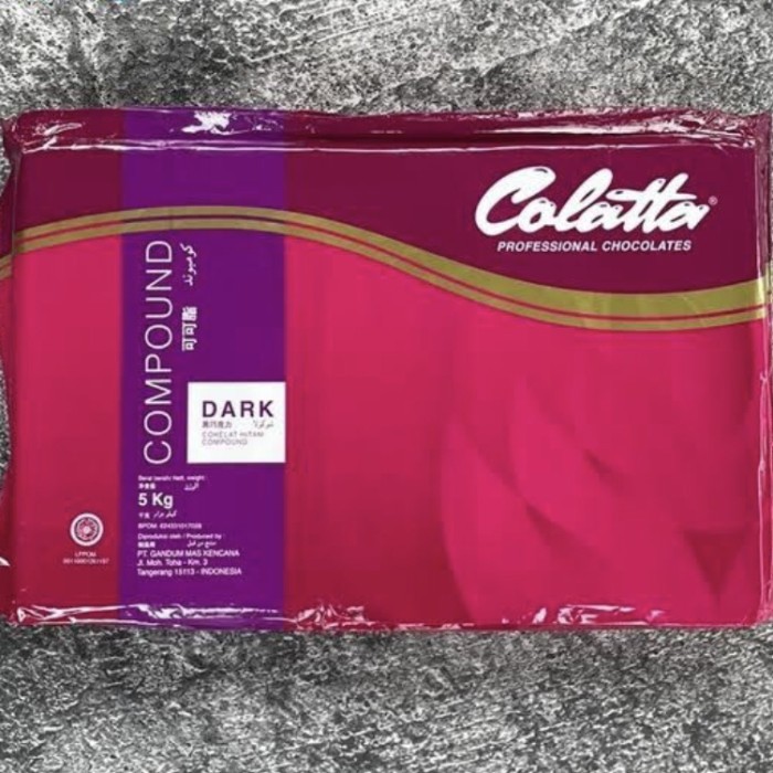 

dark chocolate compound collata 1kg