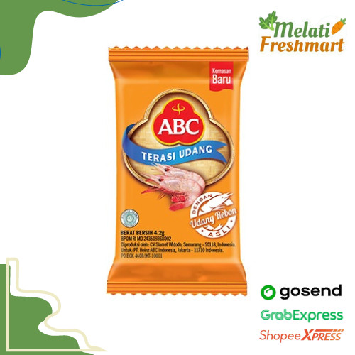 

Terasi Udang ABC sachet kemasan 4 gram - Melati Freshmart