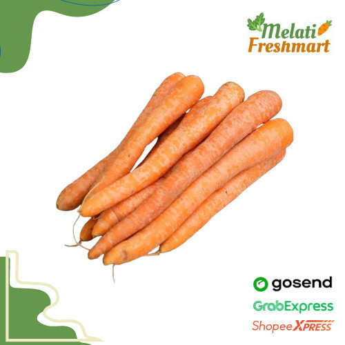 

Sayur Wortel lokal segar fresh 500 gr / gram - Melati Freshmart