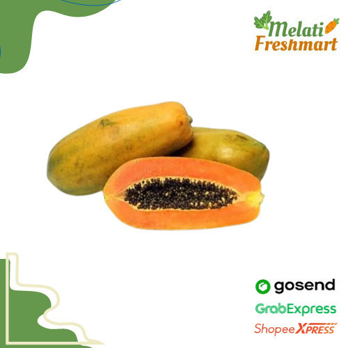 

Pepaya 1 buah ± 1,1kg - 1,3kg - Melati Freshmart