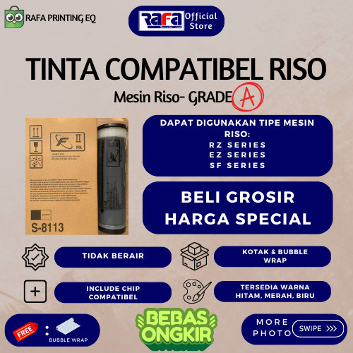 

Ready Tinta Riso F II Series Compatible