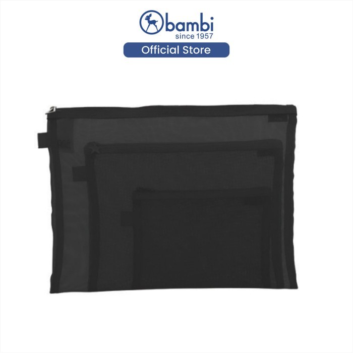 

Ready Bambi 7126-10 Mesh pouch - Hitam
