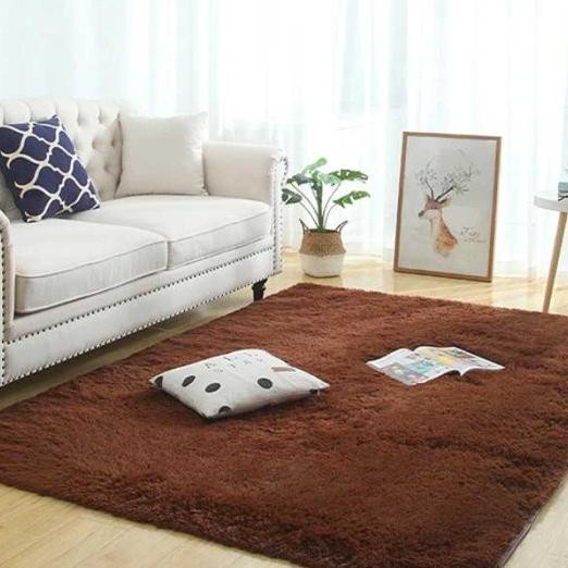 Karpet Bulu Matras Tikar Lantai Nimalis Kamar Tidur Dekorasi Anak