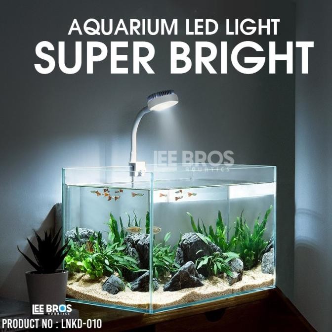 Lampu Led Aquarium / Lampu Akuarium / Lampu Aquascape Jepit