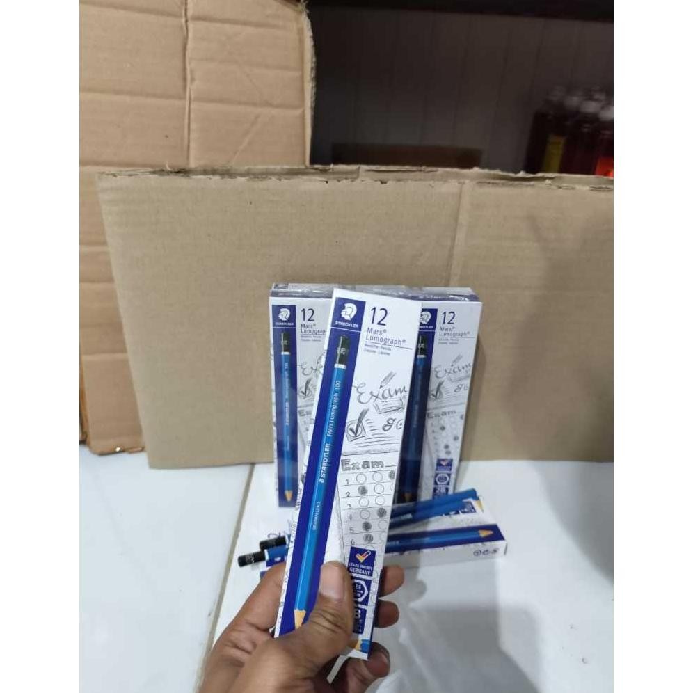 

PAKET HEMAT PENSIL 2B STAEDTLER MARS LUMOGRAPH 6 PACK (72 PCS) - ISDEAMSELLER