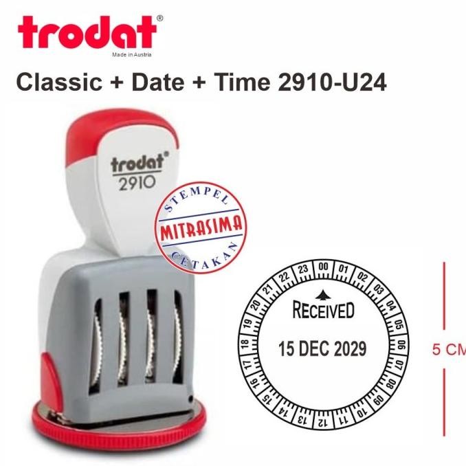 

Stempel Trodat 2910-U24 ( Tanggal Dan Jam Model Klasik Konvensional ) Tersedia