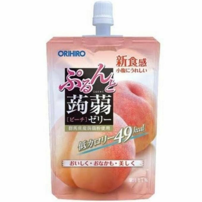 

[130gr] Orihiro Peach Konjac Jelly - Konyaku Jelly Rasa Buah Persik