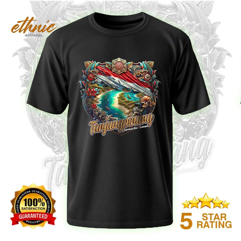 T-shirt Kaos Distro TANJUNG PINANG - KEPULAUAN RIAU - Premium Quality - TPGX4