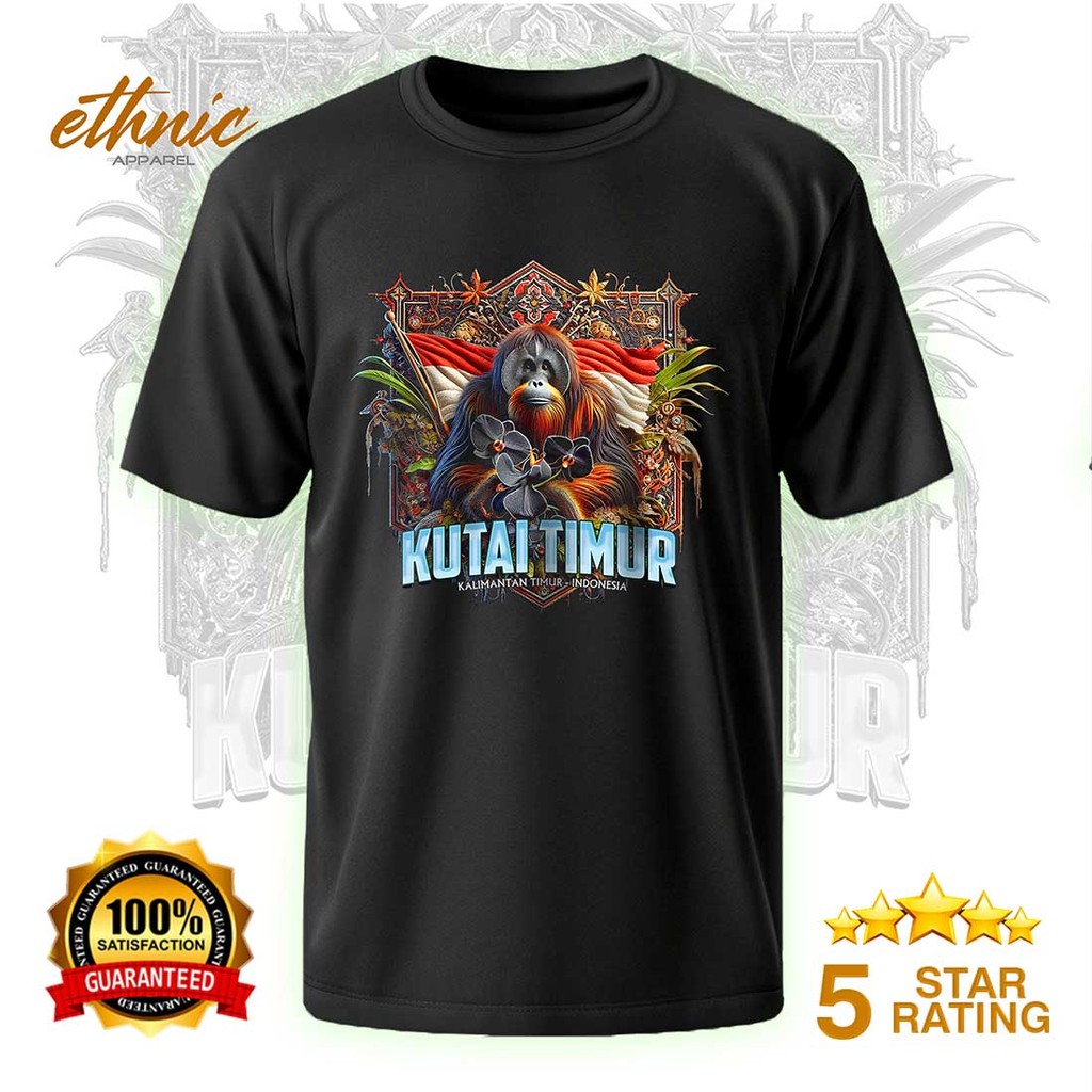 T-shirt Kaos Distro KUTAI TIMUR - KALIMANTAN TIMUR - Premium Quality - SGTX1