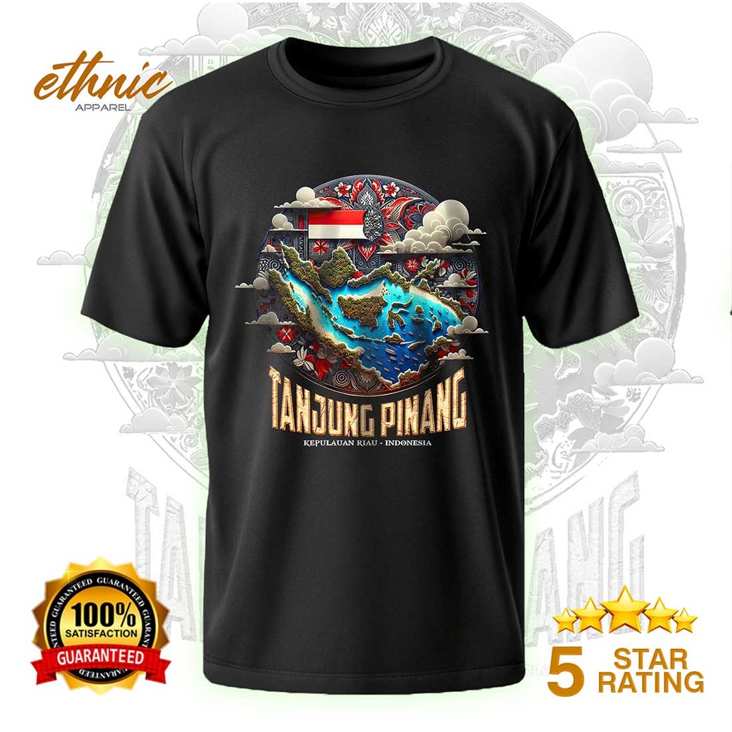 T-shirt Kaos Distro TANJUNG PINANG - KEPULAUAN RIAU - Premium Quality - TPGX9