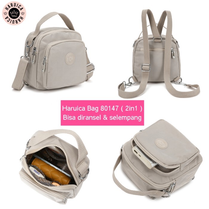TERBAIK RANSEL HARUICA BAG 80147 sling bag ransel